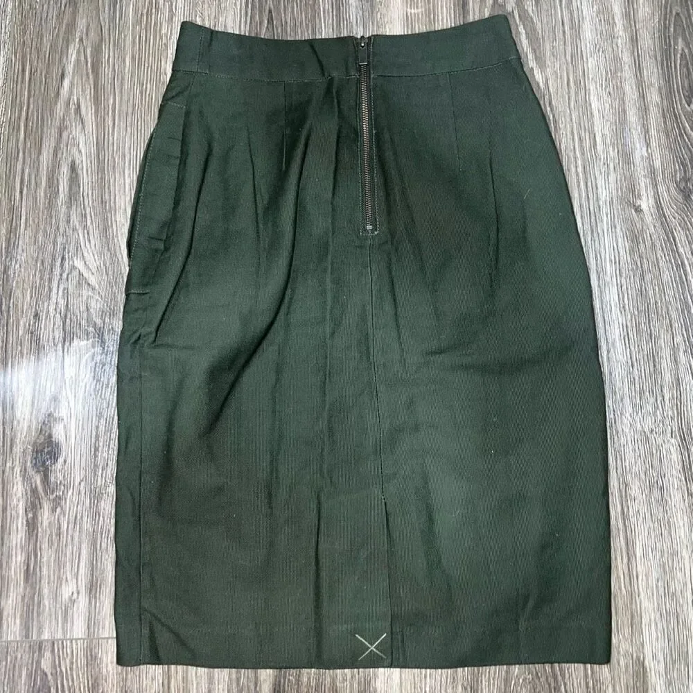 DE Collection Army Green High Waist Utility Y2K Style Skirt